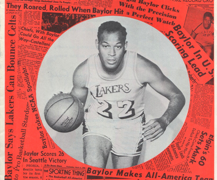 elgin baylor nba basketball