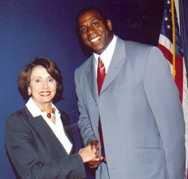 magic johnson nba basketball